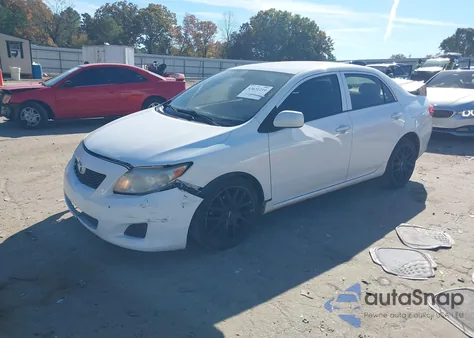 2010 Toyota Corolla Le z USA, uszkodzony, nr VIN JTDBU4EEXAJ078791